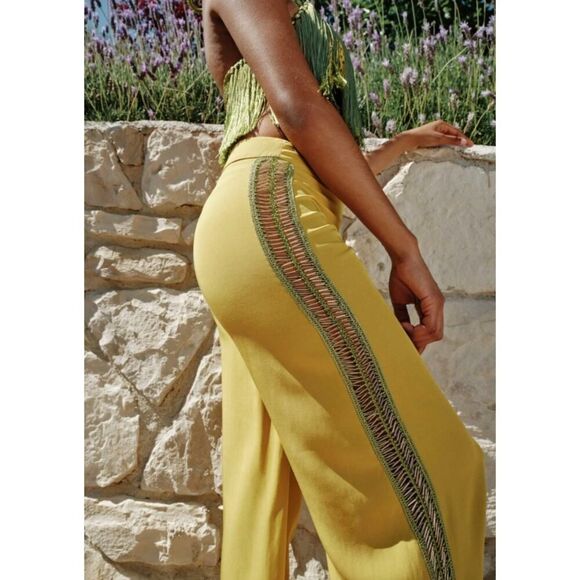 MYBEACHYSIDE Begonia Wide Leg Pants - Size M - NWT - Picture 2 of 7